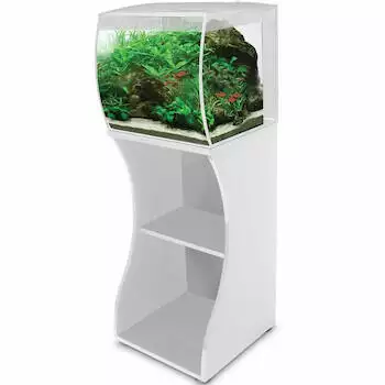 Fluval-Flex-Glass-Aquarium-Kit-White-Stand-Aquarium