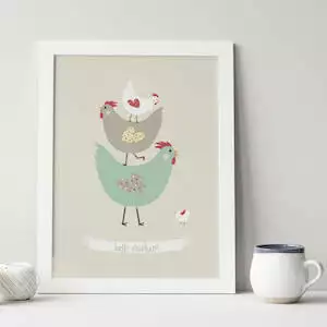 Hello-Chicken-Chicken-Gift-Print
