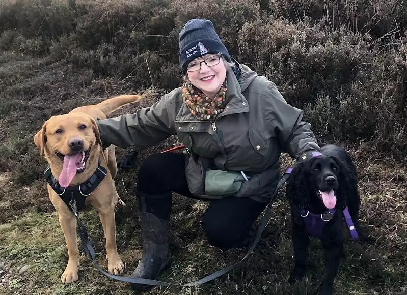 Leo Charley and Me Cannock Chase